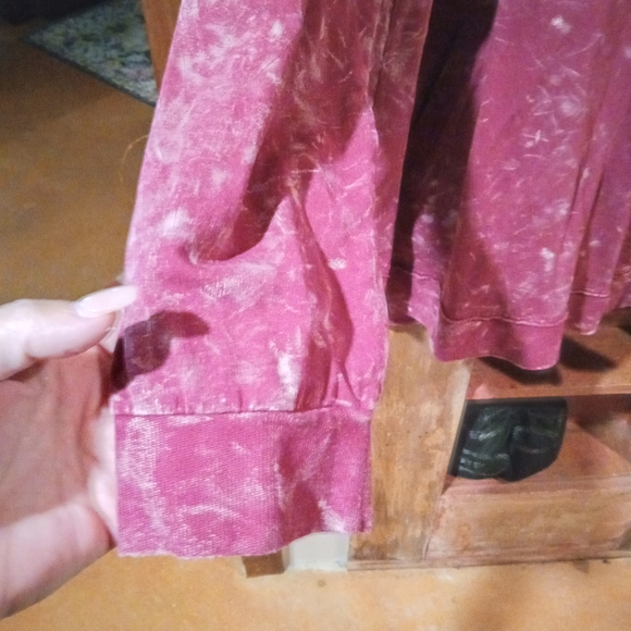 Neon Buddha Pink Hoodie Sweatshirt - Picture 3 of 11